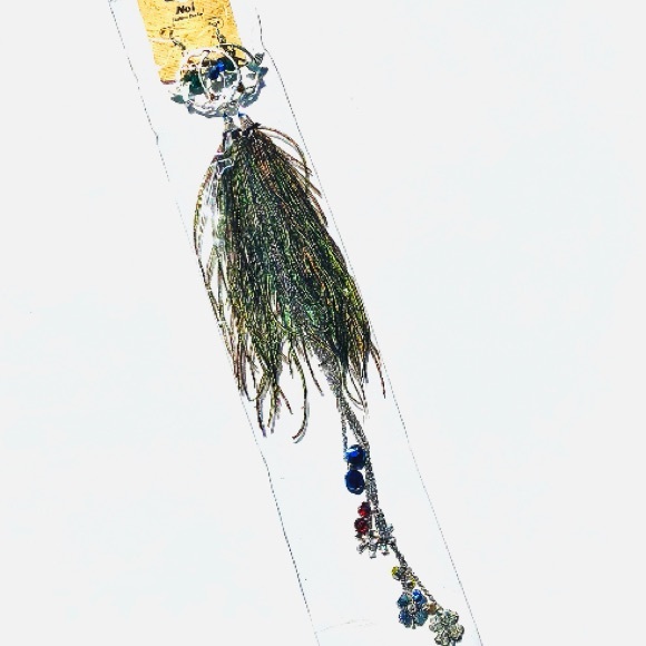2 for $22🔥Noi Peacock Feathers earrings - Picture 5 of 5
